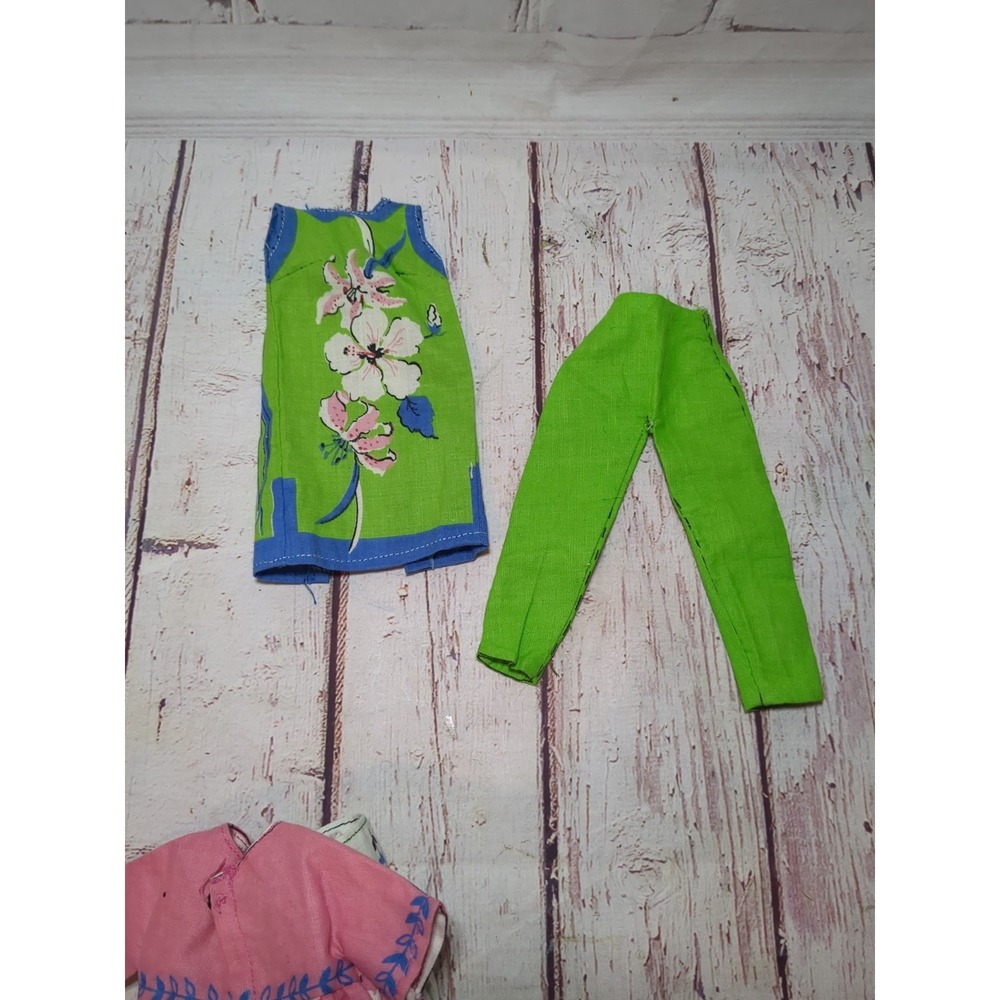 Vintage Barbie Cut And Sew Lot 8 Pieces Nicely Done - Picture 10 of 11